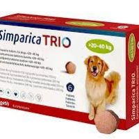 Simparica TRIO>20-40kg tablet | سامبريكا تريو> 20-40ك قرص